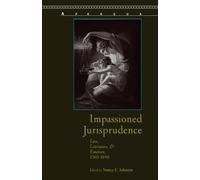 Ian Ward Impassioned Jurisprudence (Tascabile) Aperçus: Histories Texts Cultures