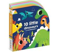 Ian Worrall-Dutton 1 2 3 Count with Me 10 Little Dinosaurs (Libro di cartone)
