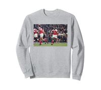 Ian Wright Arsenal V Aston Villa a Highbury Football Felpa