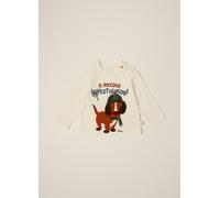 IANA, Maglia Bianca A Maniche Lunghe In Cotone Per Neonato, Bianco, Taglia: 9