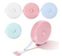 IANFAN 4 metro a nastro retrattile, per misurare lunghezza, petto, vita, ecc., in cm e pollici (200 cm)