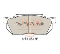 IAP QUALITY PARTS 70406013 - Kit pastiglie freno, Freno a disco