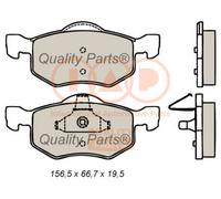 IAP QUALITY PARTS 70411090 - Kit pastiglie freno, Freno a disco