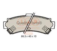 IAP QUALITY PARTS 70413089 - Kit pastiglie freno, Freno a disco