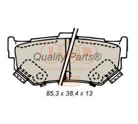 IAP QUALITY PARTS 70416062 - Kit pastiglie freno, Freno a disco