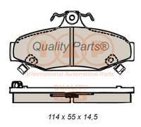 IAP QUALITY PARTS 70418021 - Kit pastiglie freno, Freno a disco
