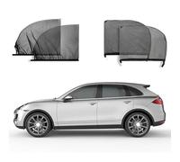 IAZRENOV Tendine Parasole Auto per VW Touran 1T 2003-2008, Parasole Finestrini Laterali Tendine Parasole Elastico Oscuranti Vetri Anti-UV Privacy Protegge Anti-Zanzara Accessori, C/Entire-Vehicle