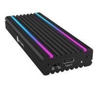 ICY IB-1824MLC31 - Involucro esterno M.2 NVMe SSD, USB 3.1 Tipo-C - RGB