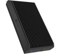 ICY BOX Case esterno M.2 NVMe USB4 (40 Gbit/s), Alluminio, Installazione tool-free, Raffreddamento termico, Compatibile Windows & macOS - IB-1920M-C42