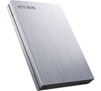ICY BOX IB-241WP Box esterno HDD/SSD Antracite, Argento 2.5 (IcyBox External USB 3.0 enclosure for 2.5 SATA HDDs/SSDs with writ