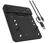 ICY 2913MCL-C31 - Doppia docking station e clonazione 2x M.2 NVMe e 2,5''/3,5'' SATA