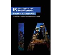 Seba Ismail Alexander Zouev IB Business Management (Tascabile)