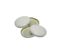 IB Capsule per BARATTOLI di Vetro Confezione pz.100 Bianchi Tappo D.53 mm Coperc