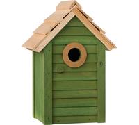 IB Laursen Casetta per Uccelli con Sportello per la Pulizia - Verde