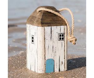 IB Laursen Ferma Porta Casa Nautico Bianco di Legno