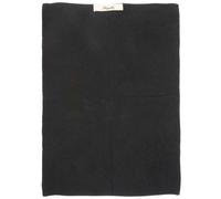 IB Laursen Mynte Asciugamano Strofinacci da Cucina Nero Maglia Bagno Cotone