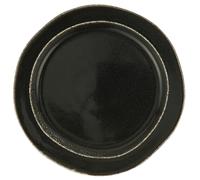 IB Laursen Piatto Prima Colazione Dunes Nero Antico Nero Ceramica Piatti 22 CM