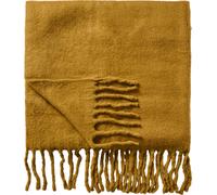 IB Laursen Plaid con Frange - Senape