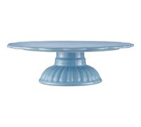 IB Laursen Tortiera Mynte Blu Bell Blu Ceramica Piatto da Dolci Fiordaliso