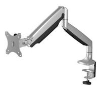ICY BOX IB-MS503-T Supporto da scrivania per monitor fino a 32 pollici (81cm) Vesa, guida cavo, girevole/inclinabile, ergonomico