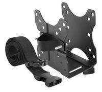 ICY IB-MSA102-VM - Supporto per mini-PC per supporto monitor, nero