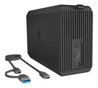 IB-RD3720-CU3, Custodia RAID Nero, Box esterno HDD/SSD, 2.5/3.5", Seriale ATA II, Serial ATA III, 5 Gbit/s, Hot-swap, Nero
