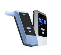 iBACheck Etilometro elettronico con Batteria Ricaricabile. Etilometro, Alcootest Digitale con Basso consumo energetico. Rilevamento Automatico del Flusso e Pulizia Automatica