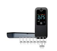 iBACheck Etilometro Portatile con Display a LED. Alco Test Ricaricabile a Basso consumo energetico. Alcool Test Compatto e Facile da Usare