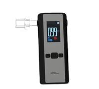 iBACheck Etilometro Portatile con LCD a 3 Colori, 200 ricordi.Alco Test Ricaricabile a Basso consumo energetico. Alcool Test Compatto. Rilevamento Automatico del Flusso e Pulizia Automatica.