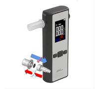 iBACheck Etilometro Portatile Ricaricabile con sensore elettrochimico a Celle a combustibile più Calendario perpetuo, 1000 ricordi con timestamp.