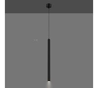 IBalody Lampada a Sospensione a LED in Alluminio Lampada a Sospensione a Tubo Lungo Moderna Lampada a Sospensione cilindrica da 3 W con Cilindro a Goccia per Sala da Pranzo a Isola della Cucina