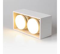 IBalody Plafoniera a LED per Interni Plafoniera antiriflesso Faretto da soffitto in Alluminio Plafoniere a plafone per Camera da Letto Soggiorno Ufficio (Sorgente Luminosa Staccabile sostituibile)