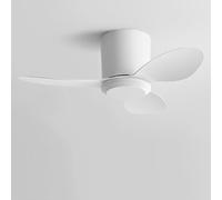 IBalody Ventilatore da soffitto senza luce Piccolo ventilatore da soffitto moderno con telecomando 6 velocità ventilatore da soffitto senza luci per ristorante camera da letto Patio (25 pollici)