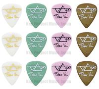 Ibanez 1000SV Steve Vai Signature Model Guitar Pick 4 colori set nuovo