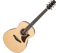 Ibanez AAM780E Platinum Collection Natural High Gloss Electro-Acoustic Guitar with Hardshell Case