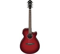 Ibanez AEG51-TRH Transparent Red Sunburst Chitarra Semiacustica Jumbo