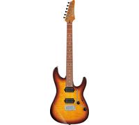 Ibanez AZ24S1F - Chitarra elettrica standard a 6 corde per destrimani con collo in acero arrosto e tastiera in jatoba (violino Sunburst)