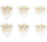 Ibanez B1000SVR-WH - Plettri autografati Steve Vai, 6 pz, colore: Bianco