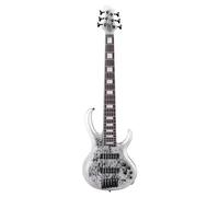 Ibanez BTB25TH6-SLM Silver Blizzard Matte - Basso elettrico a 6 corde
