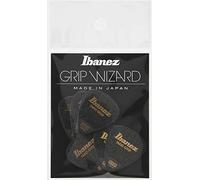 IBANEZ Flat Pick Sand Grip - Nero 6 pezzi (PPA14MSG-BK)