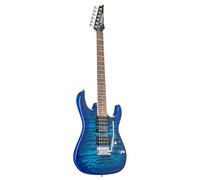 Ibanez Gio GRX70QA-TBB Transparent Blue Burst - Chitarra elettrica