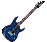 Ibanez Gio GRX70QA-TBB Transparent Blue Burst - Chitarra elettrica
