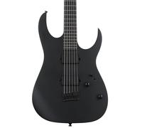 Ibanez Iron Label RGRTBB21-BKF Baritone Black Flat - Chitarra elettrica