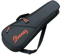 Ibanez IUBC301-BK - Custodia per ukulele da concerto, colore: Nero con logo colorato