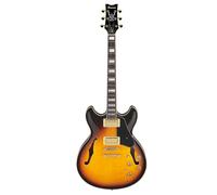 Ibanez AS John Scofield JSM10EM-TTB - Chitarra semi-acustica bicolore Burst