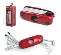 Ibanez Multi Tool Multi-Purpose Tool MTZ11 for Guitars Bass Guitars 11-in-1 Red