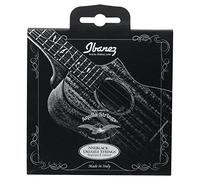 Ibanez NBUKS4 - Corde per ukulele, Aquila, 024-026, soprano, da concerno, in nylon, nero
