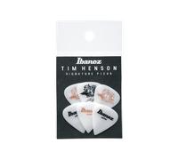 Tim Henson Signature Pick, Teardrop shape, 1.11mm, Polyacetal, Color: Pink and White