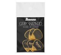 Ibanez PPA16HSGYE - Confezione da 6 plettri della serie Wizard Sand Grip, 1,0 mm, colore giallo 1.0mm Yellow