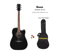 IBANEZ - PF15ECE BLACK HIGH GLOSS - Electro-acoustic guitar